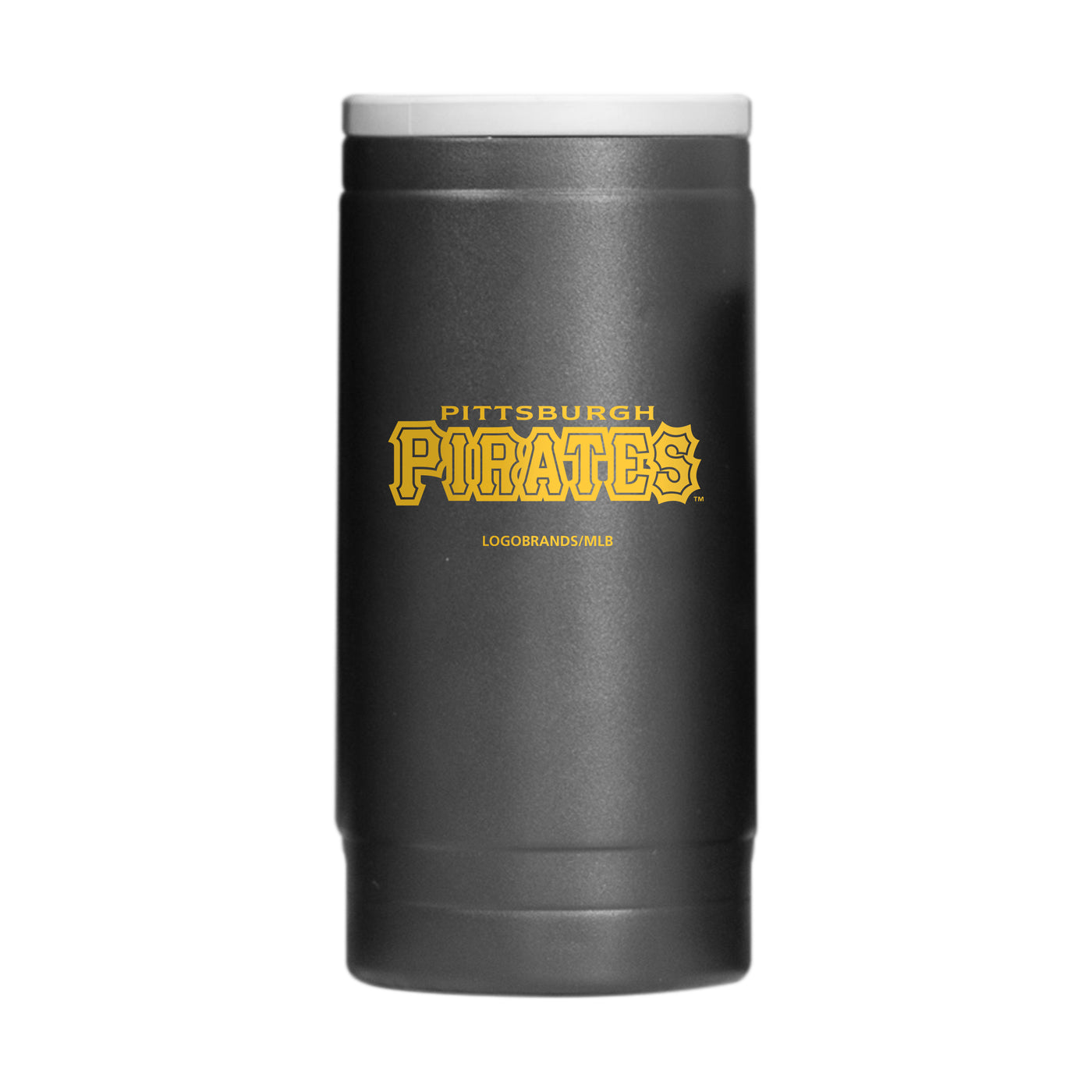 Pittsburgh Pirates Flipside Powder Coat Slim Can Coolie - Logo Brands