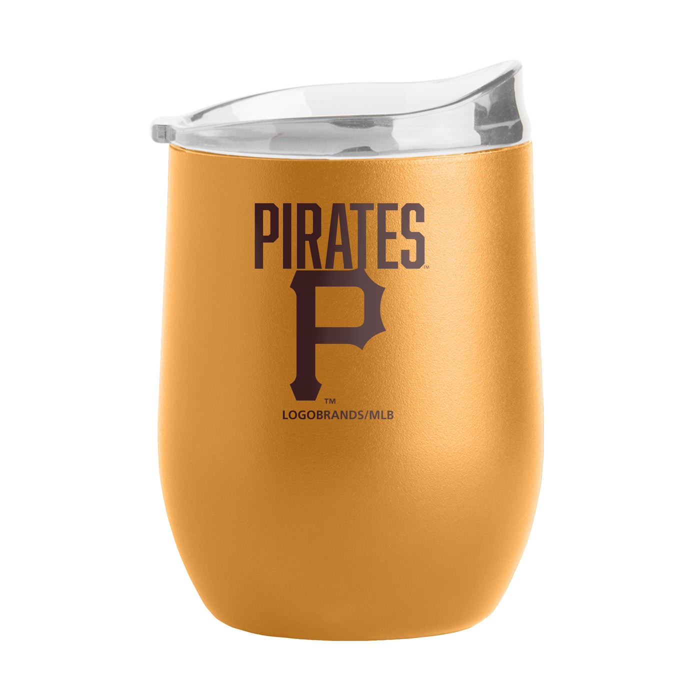 Pittsburgh Pirates 16oz Huddle Powder Coat Curved Beverage - Logo Brands