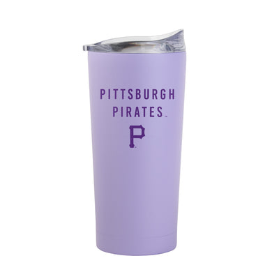 Pittsburgh Pirates 20oz Tonal Lavender Powder Coat Tumbler