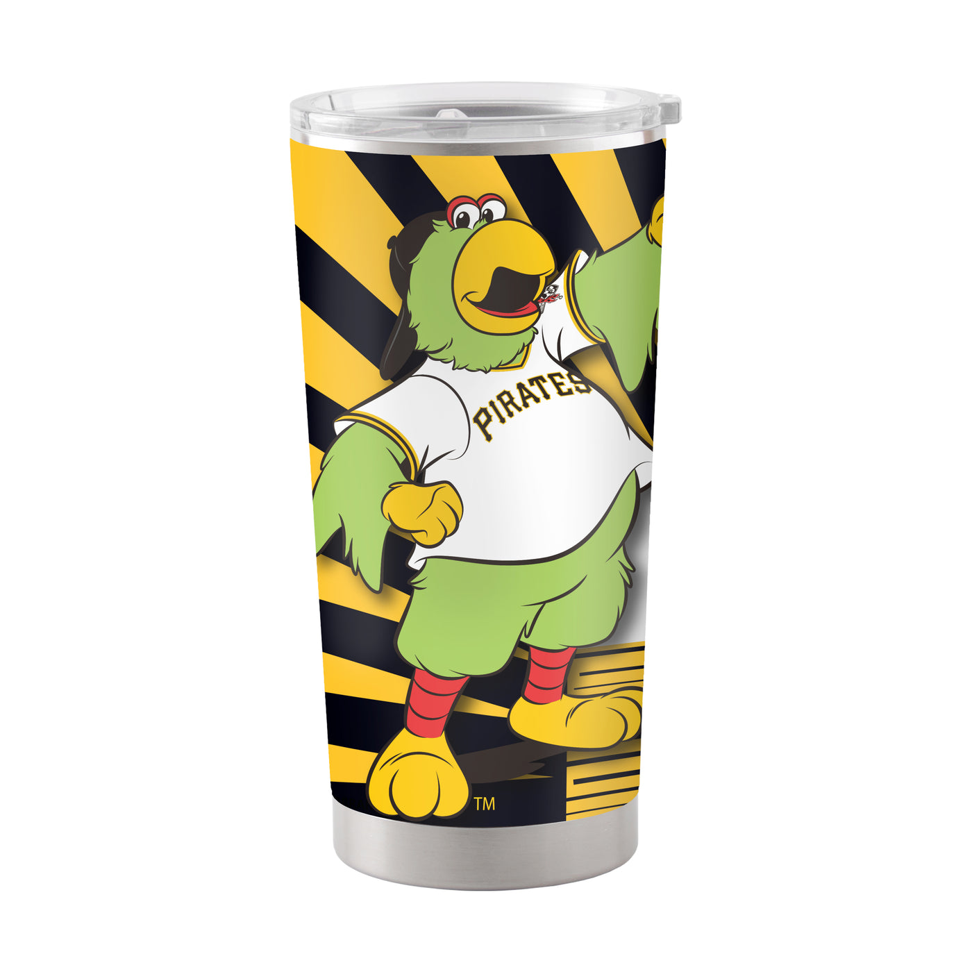 Pittsburgh Pirates 20oz Mascot Stainless Steel Tumbler - Logo Brands