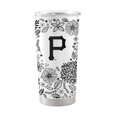 Pittsburgh Pirates 20oz Botanical Stainless Steel Tumbler