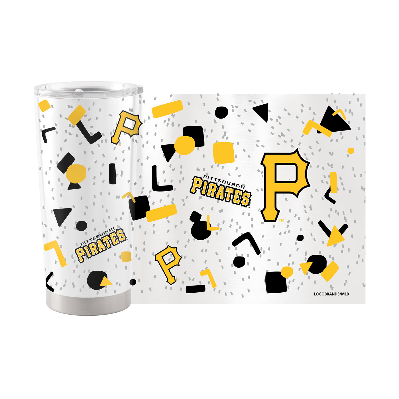 Pittsburgh Pirates 20oz Flashback Stainless Steel Tumbler