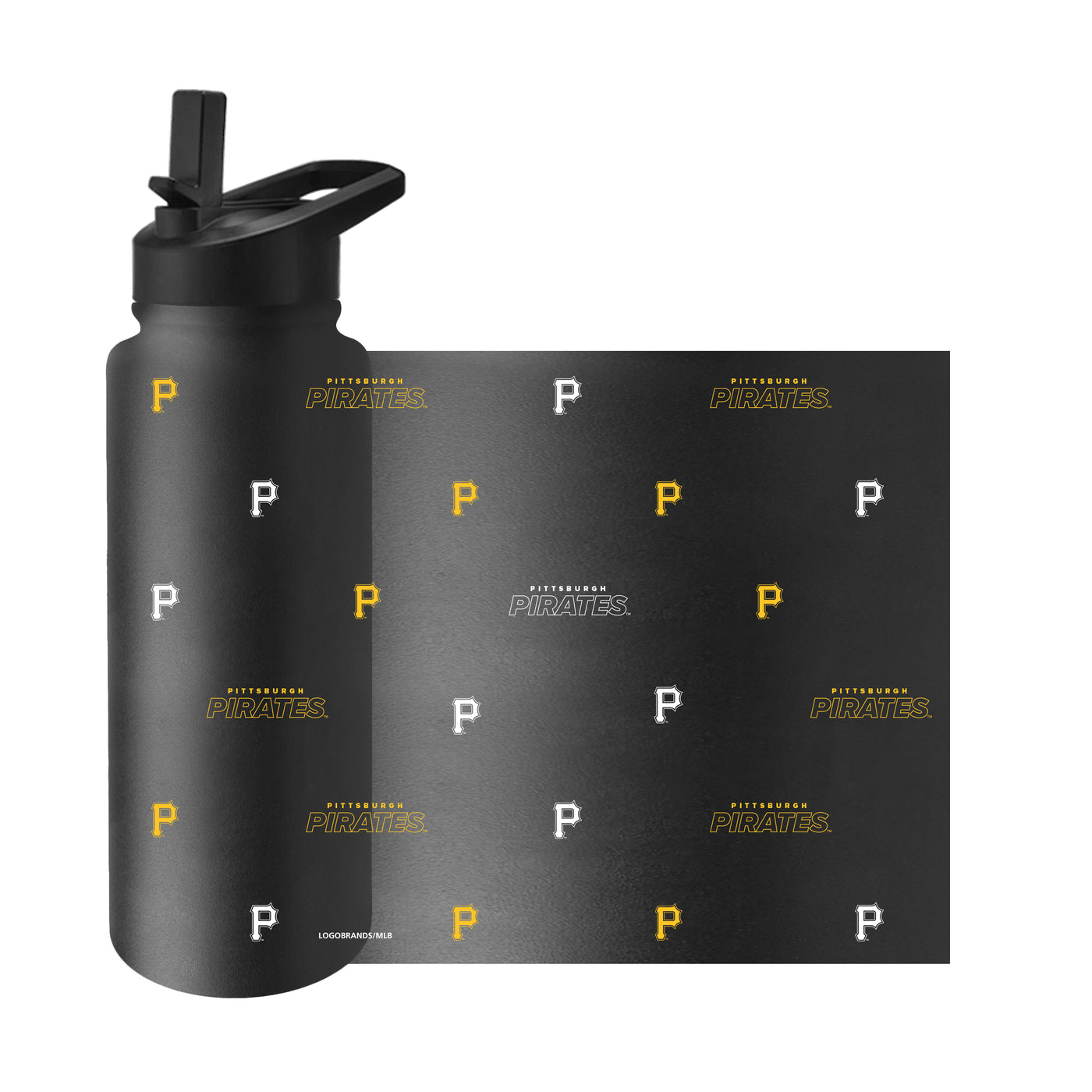 Pittsburgh Pirates 34oz Step And Repeat Quencher Bottle