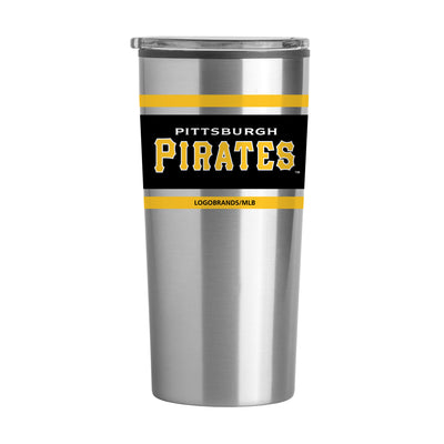 Pittsburgh Pirates 20oz Stripe Fusion Tumbler