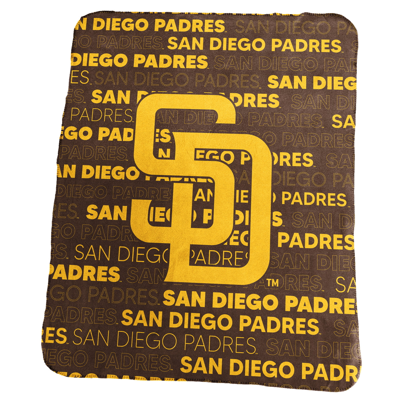 SD Padres Classic Fleece Throw