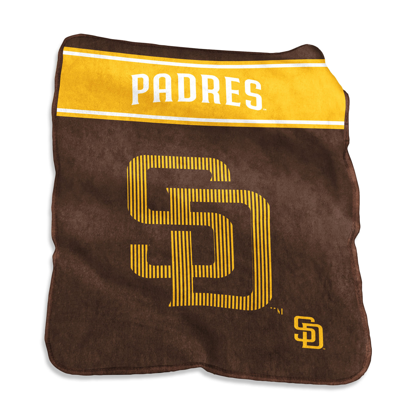 SD Padres 60x80 Raschel Blanket