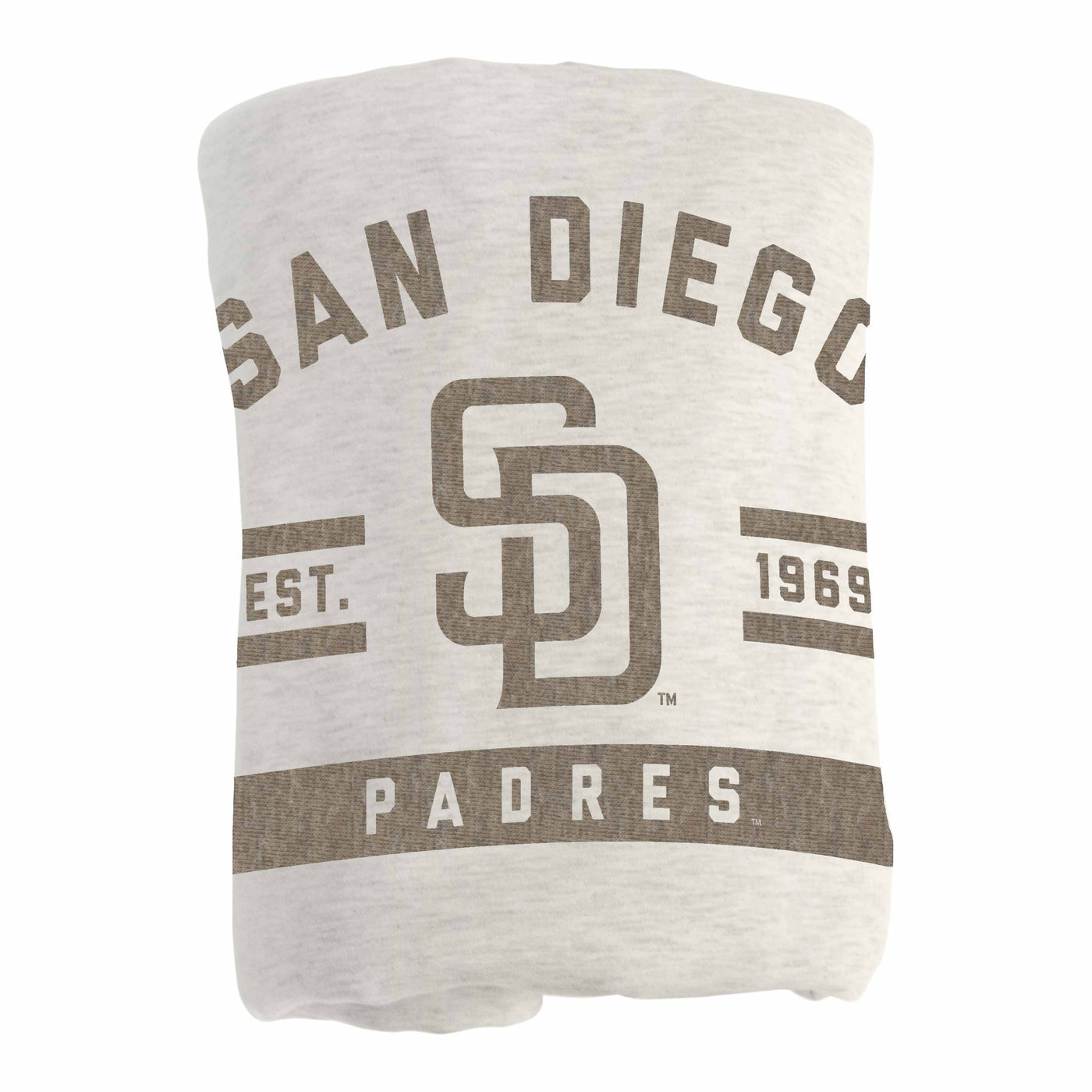 San Diego Padres Oatmeal Sweatshirt Blanket