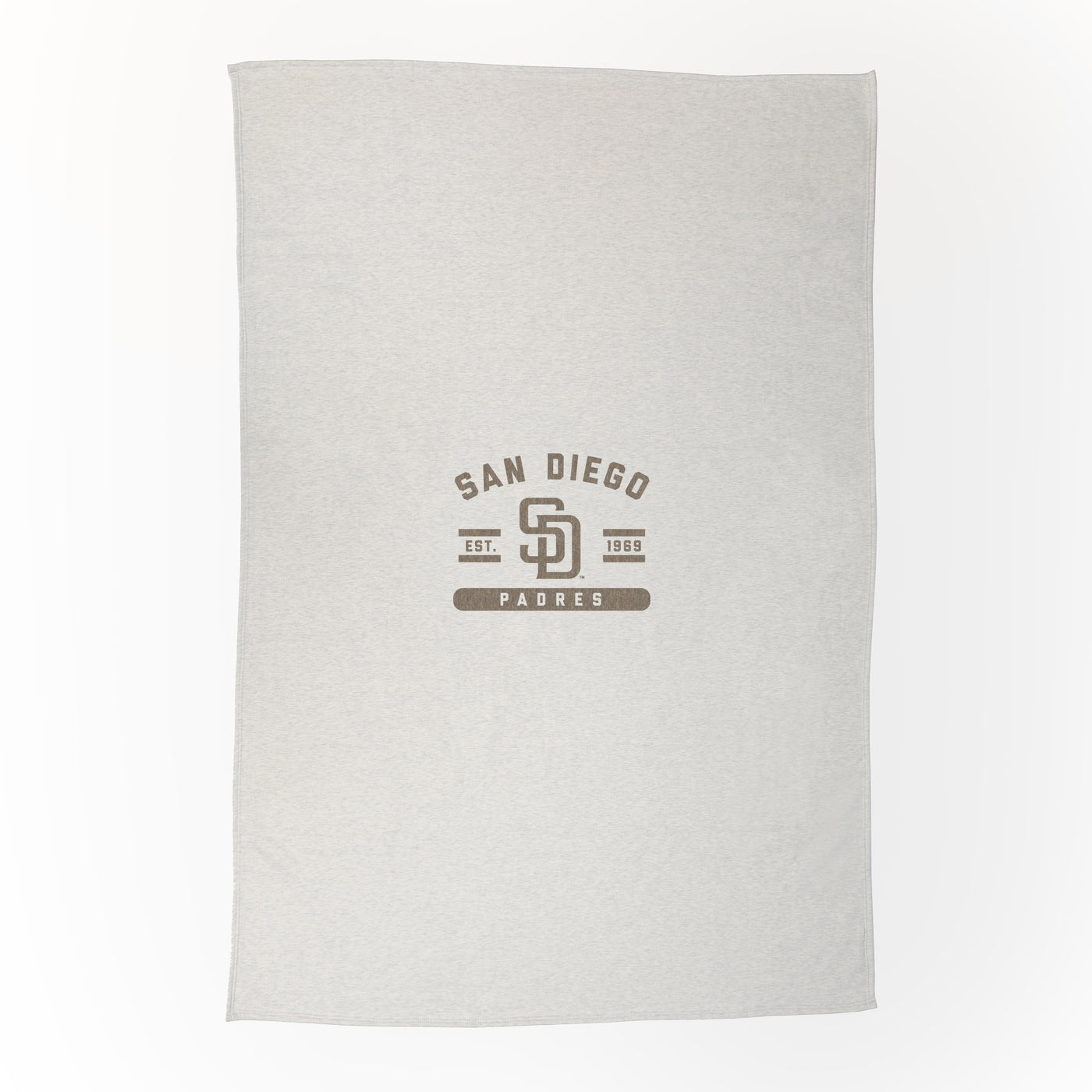 San Diego Padres Oatmeal Sweatshirt Blanket
