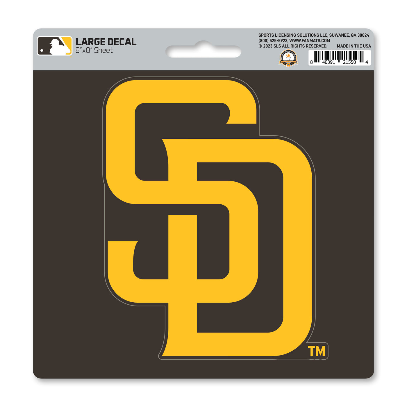 MLB - San Diego Padres Large Decal