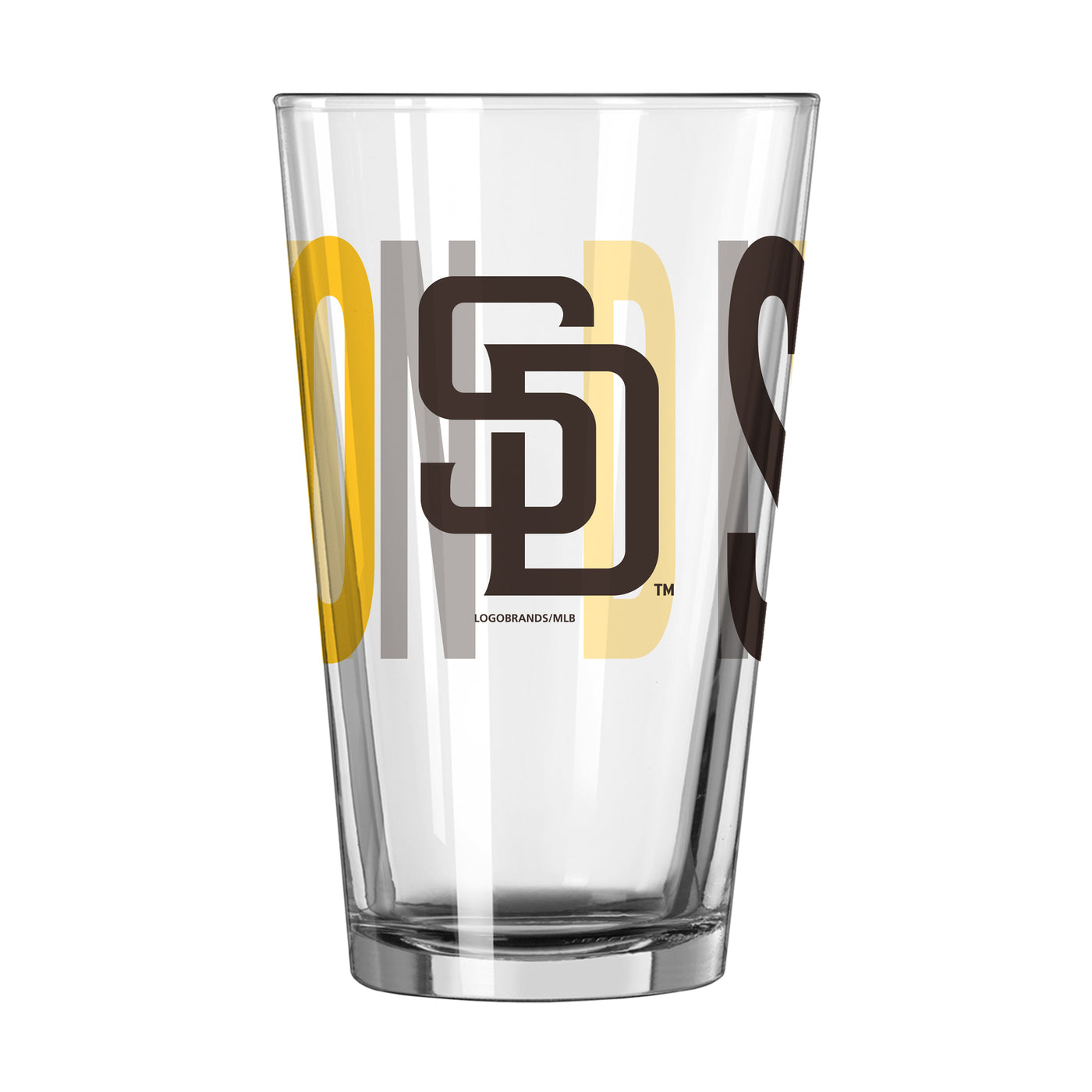 San Diego Padres 16oz Overtime Pint Glass