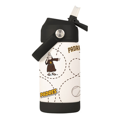 SD Padres 12oz Mascot SS Kids Bottle