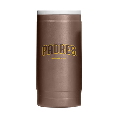 San Diego Padres Flipside Powder Coat Slim Can Coolie - Logo Brands