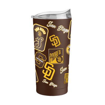 SD Padres 20oz Dream Weave Powder Coat Tumbler