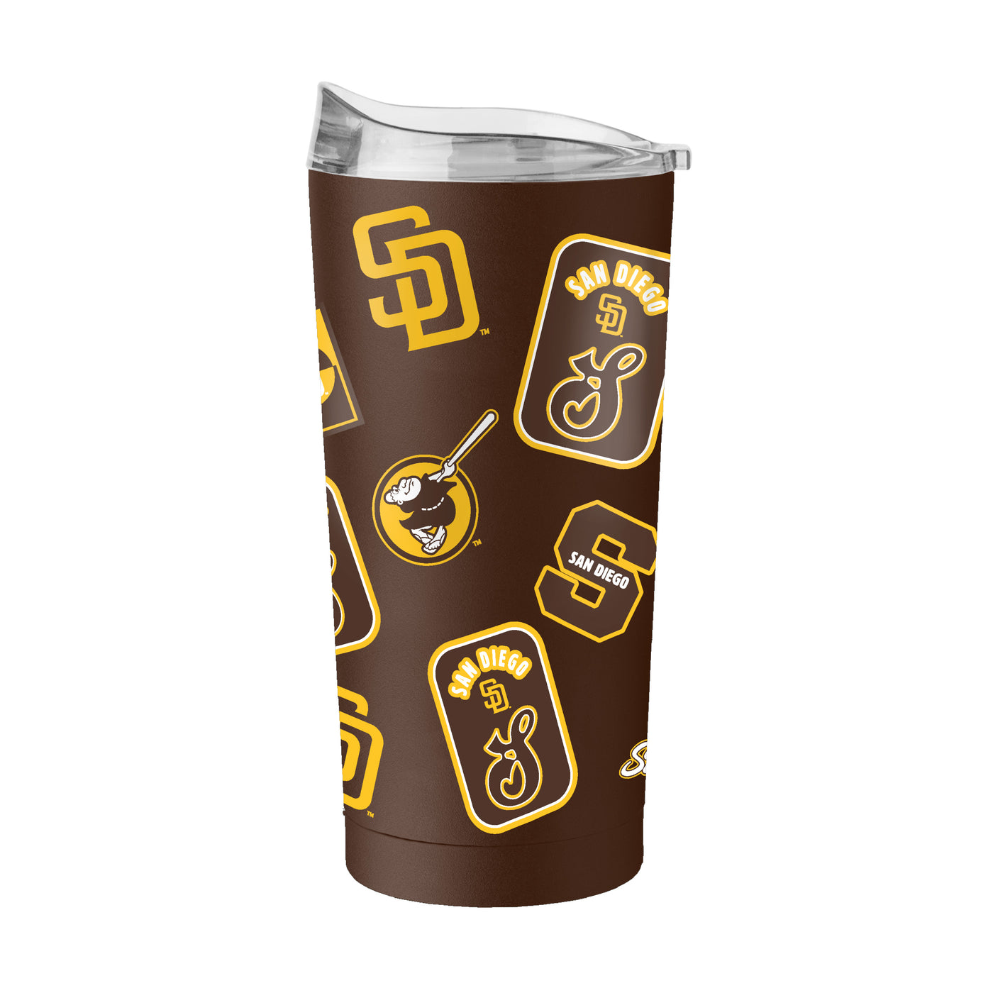 SD Padres 20oz Dream Weave Powder Coat Tumbler