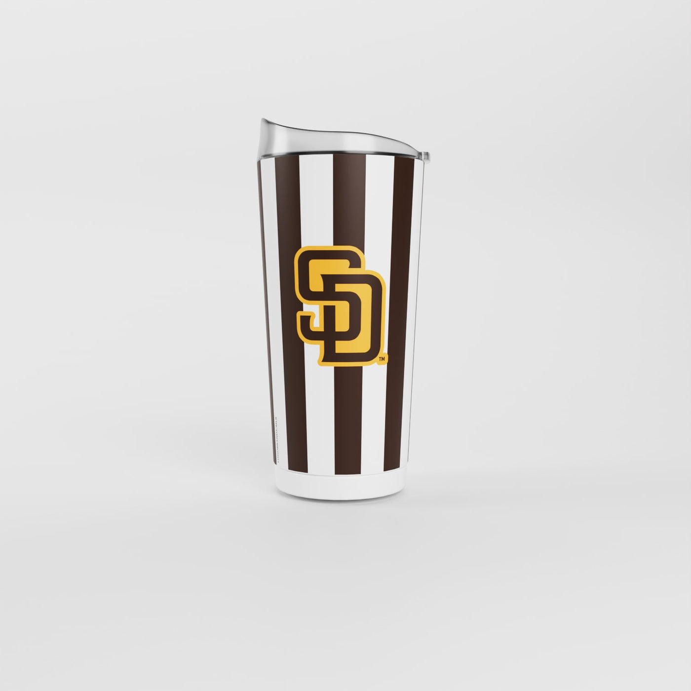 SD Padres 20oz Striped Powder Coat Tumbler