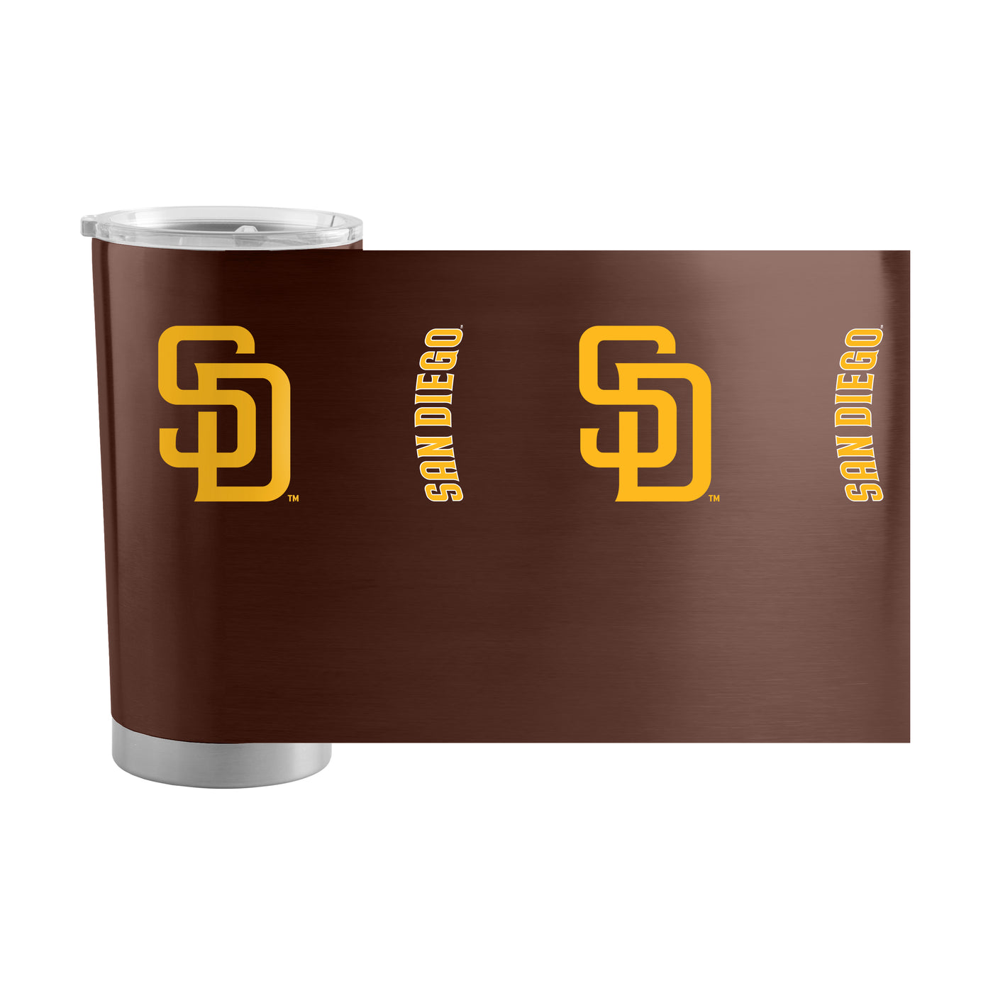 San Diego Padres 20oz Gameday Stainless Tumbler