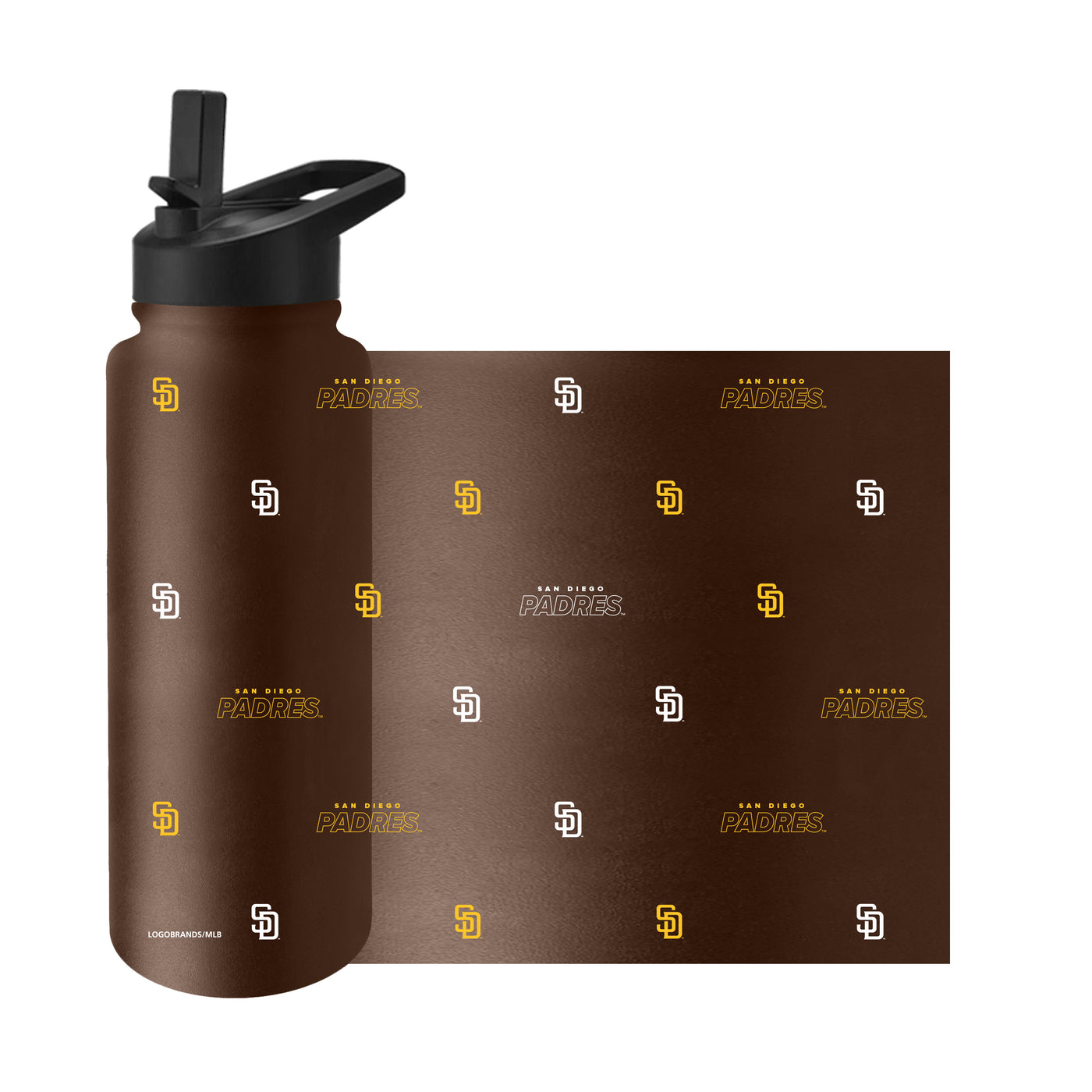 SD Padres 34oz Step And Repeat Quencher Bottle