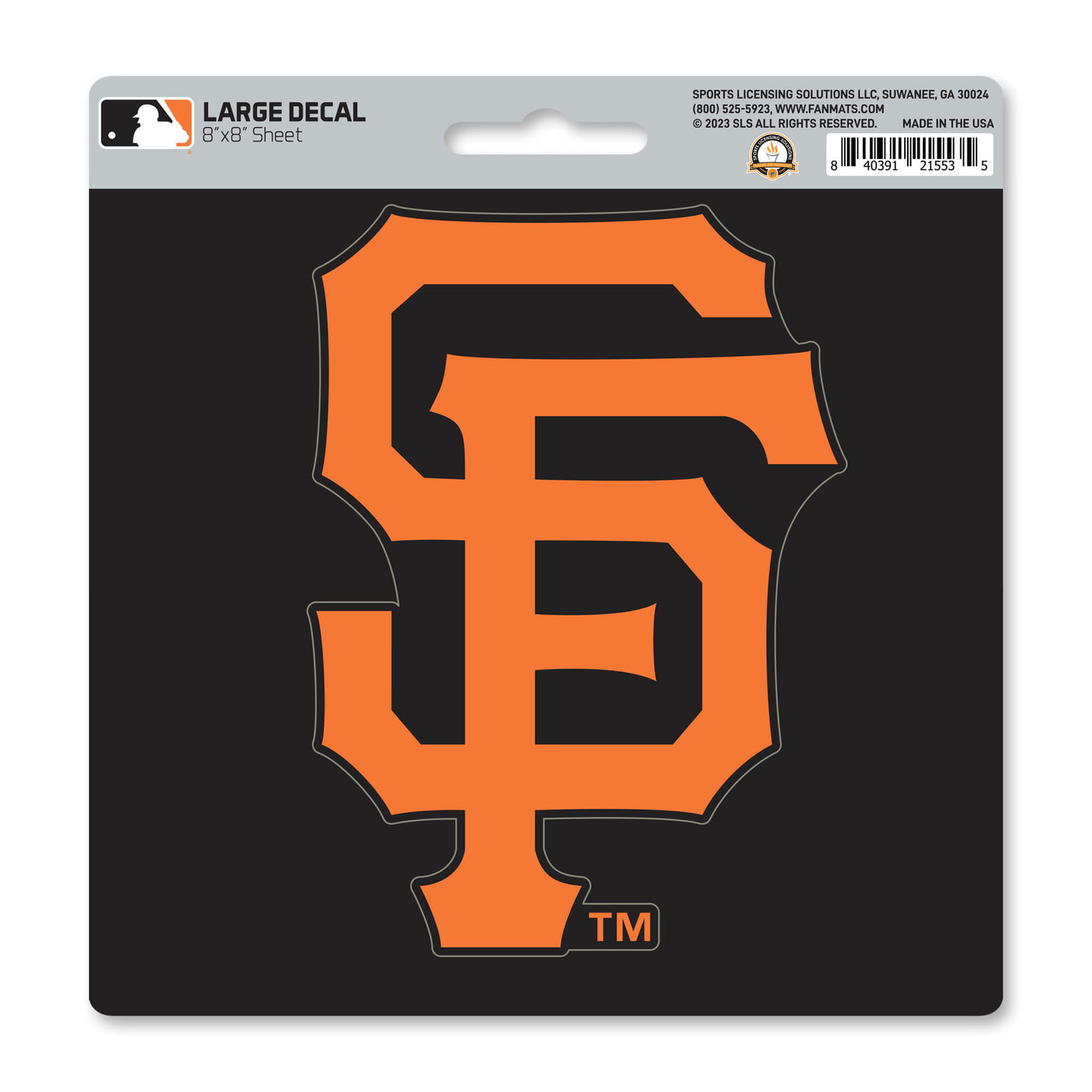 MLB - San Francisco Giants Large Decal