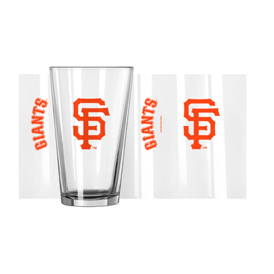 San Francisco Giants Orange 16oz Gameday Pint Glass