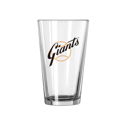 San Francisco Giants 16oz Retro Pint Glass - Logo Brands