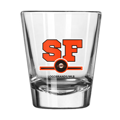San Francisco Giants 2oz Letterman Shot Glass