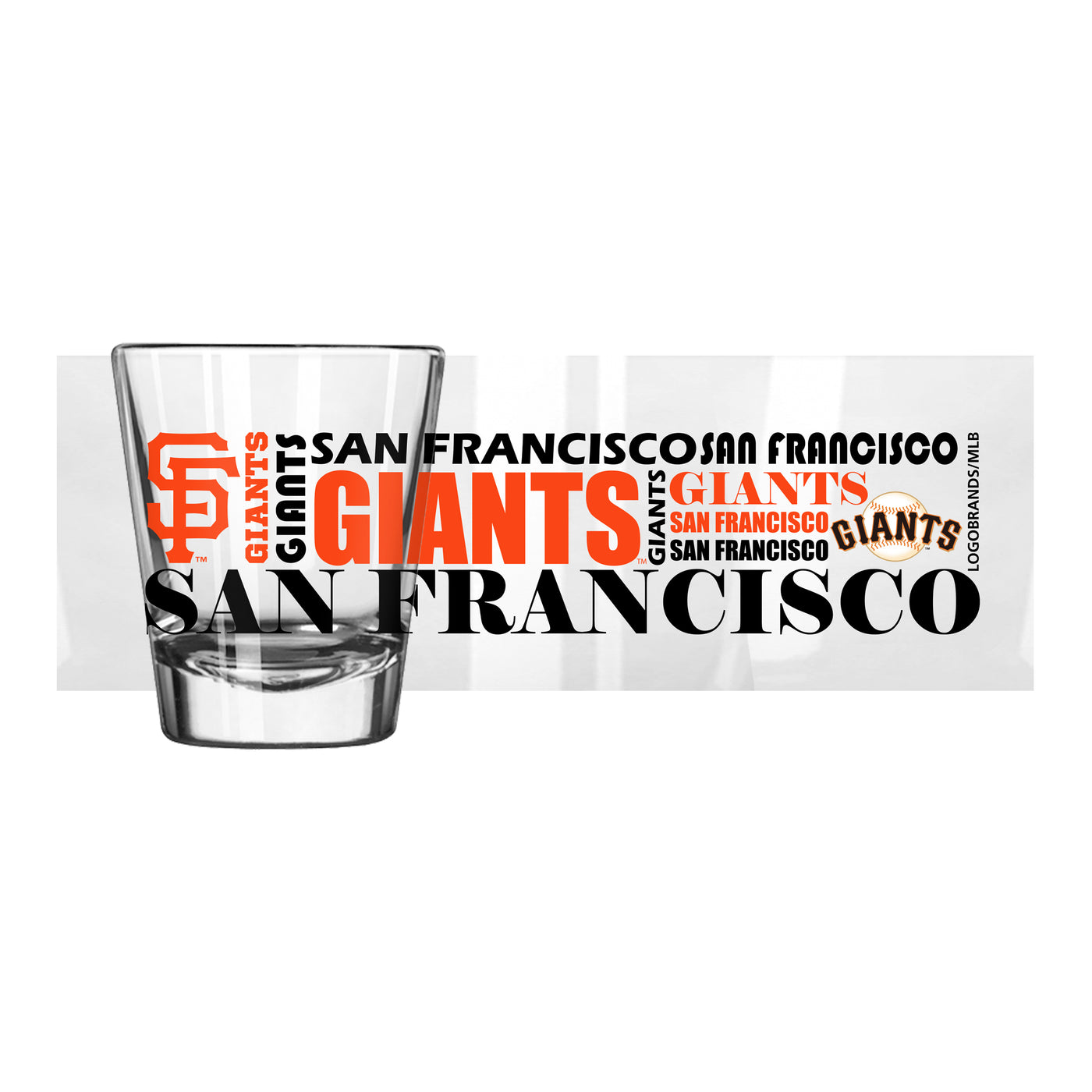 San Francisco Giants 2oz Spirit Shot Glass