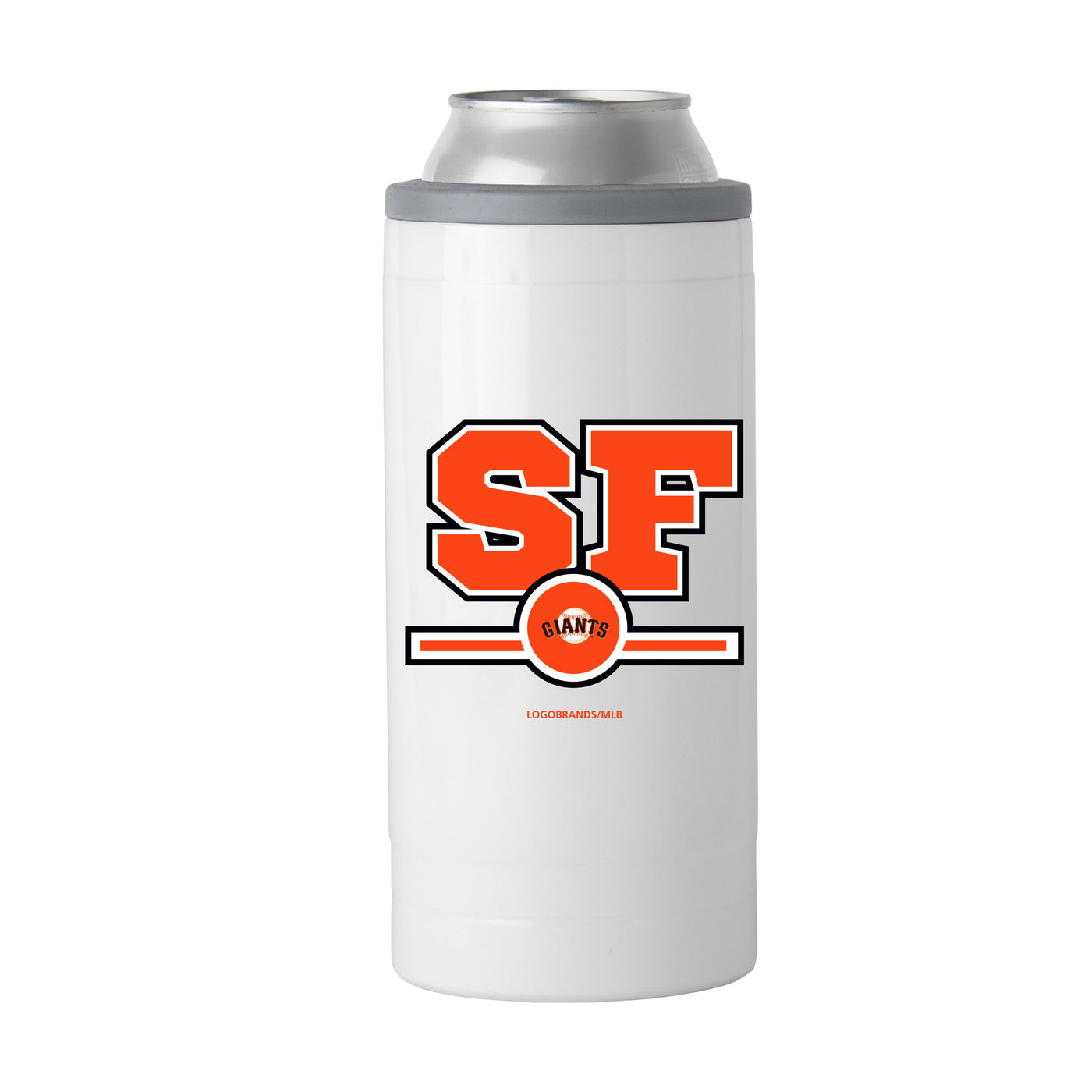San Francisco Giants Letterman 12 oz Slim Can Coolie
