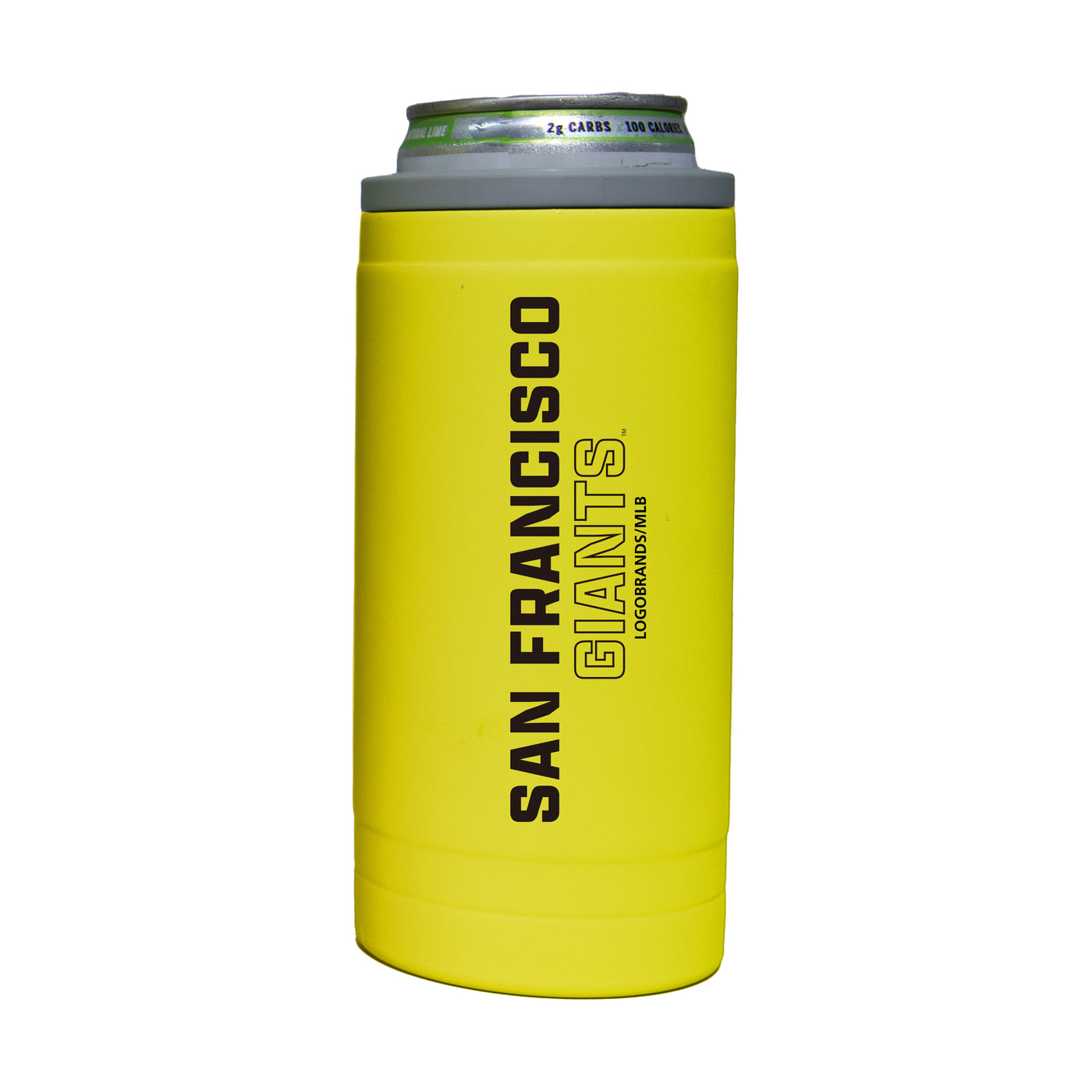 San Francisco Giants 12oz Cru Stacked Soft Touch Slim Coolie
