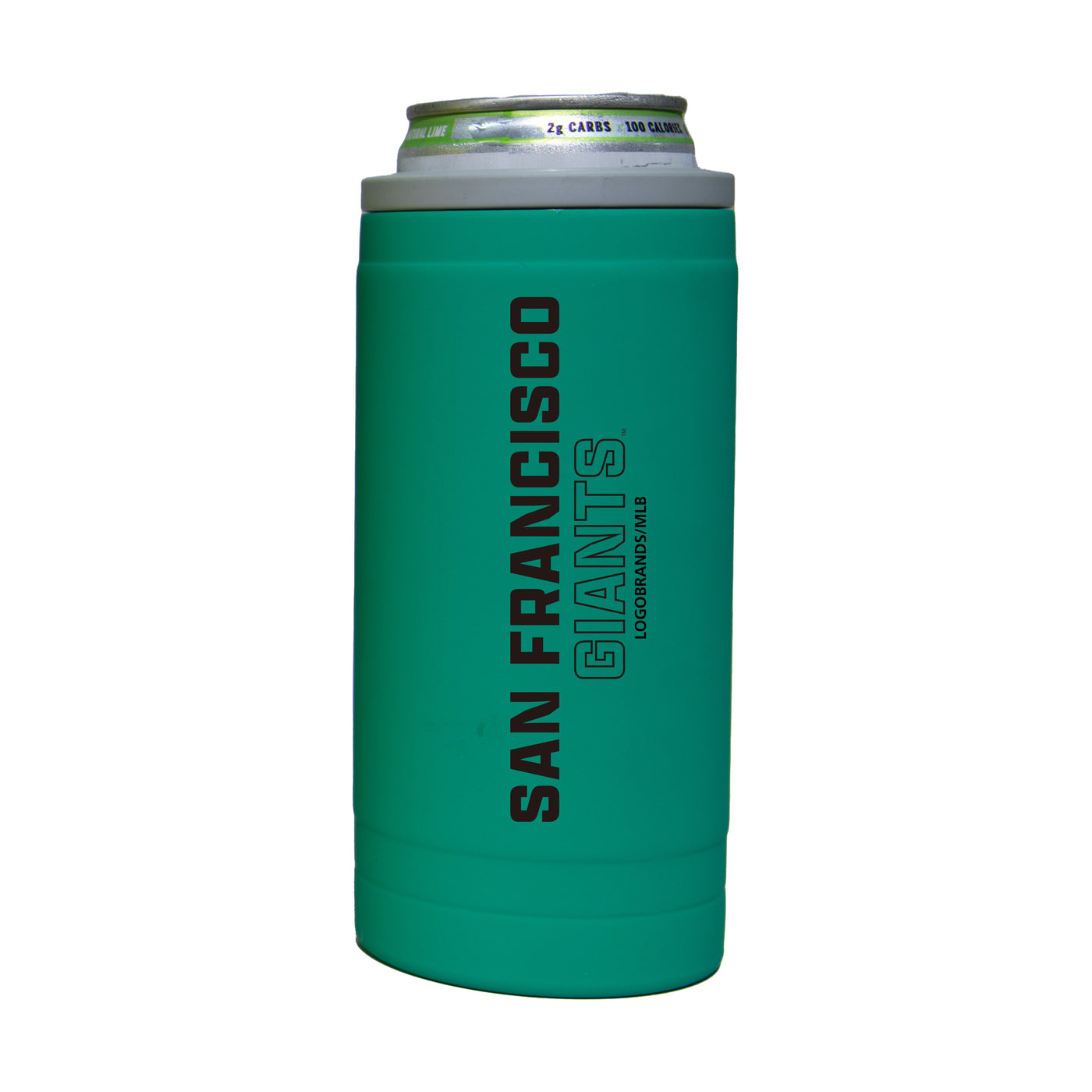 San Francisco Giants 12oz Optic Stacked Soft Touch Slim Coolie