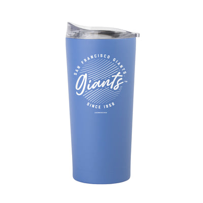 San Francisco Giants 20oz Retro Script Arctic Powder Coat Tumbler