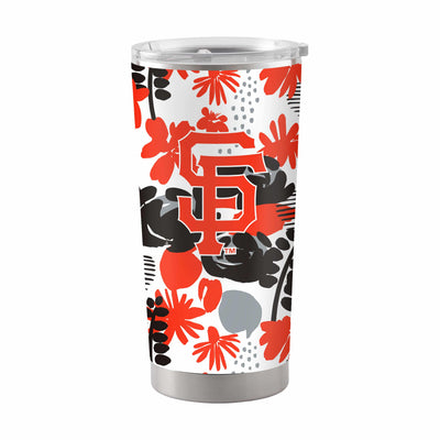 San Francisco Giants 20oz Floral Stainless Steel Tumbler