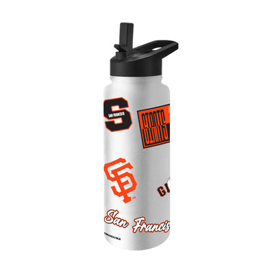 San Francisco Giants 34oz Dream Weave Quencher Bottle