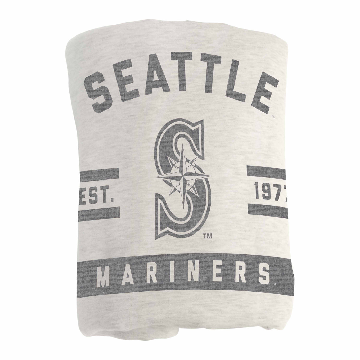 Seattle Mariners Oatmeal Sweatshirt Blanket