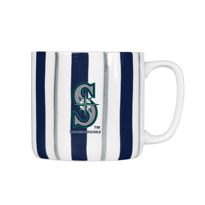 Seattle Mariners 16oz Brushstroke Stripe Mug