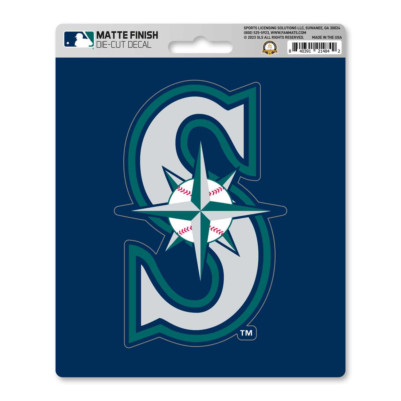 MLB - Seattle Mariners Matte Decal