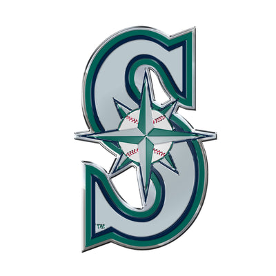 MLB - Seattle Mariners Embossed Color Emblem