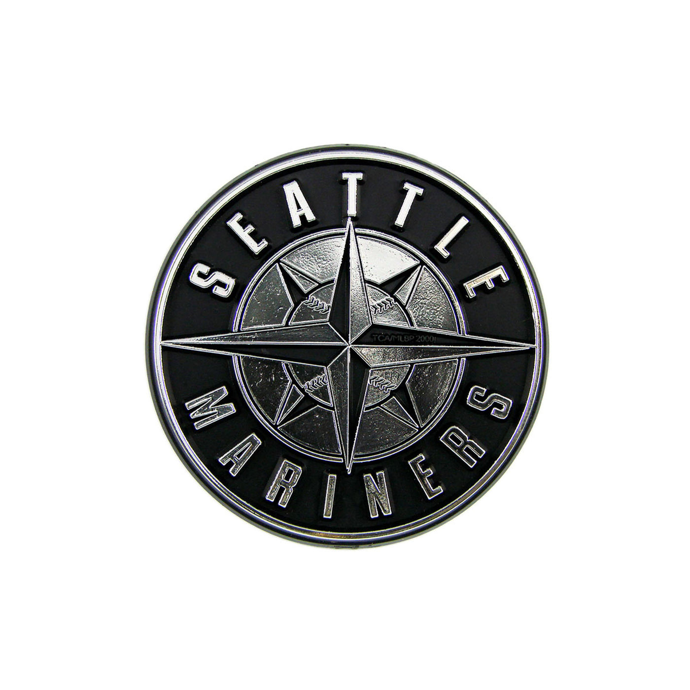 MLB - Seattle Mariners Plastic Chrome Emblem
