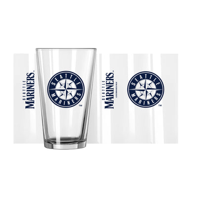 Seattle Mariners Crest 16oz Gameday Pint Glass