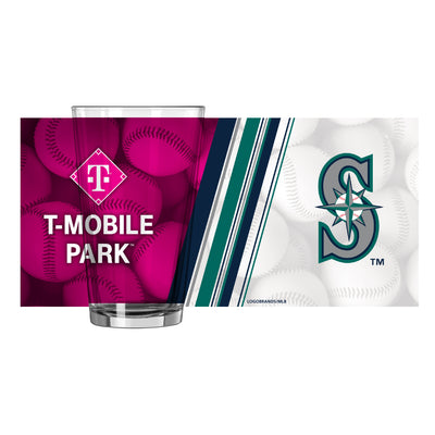 Seattle Mariners 16oz TMobile Park Pint Glass