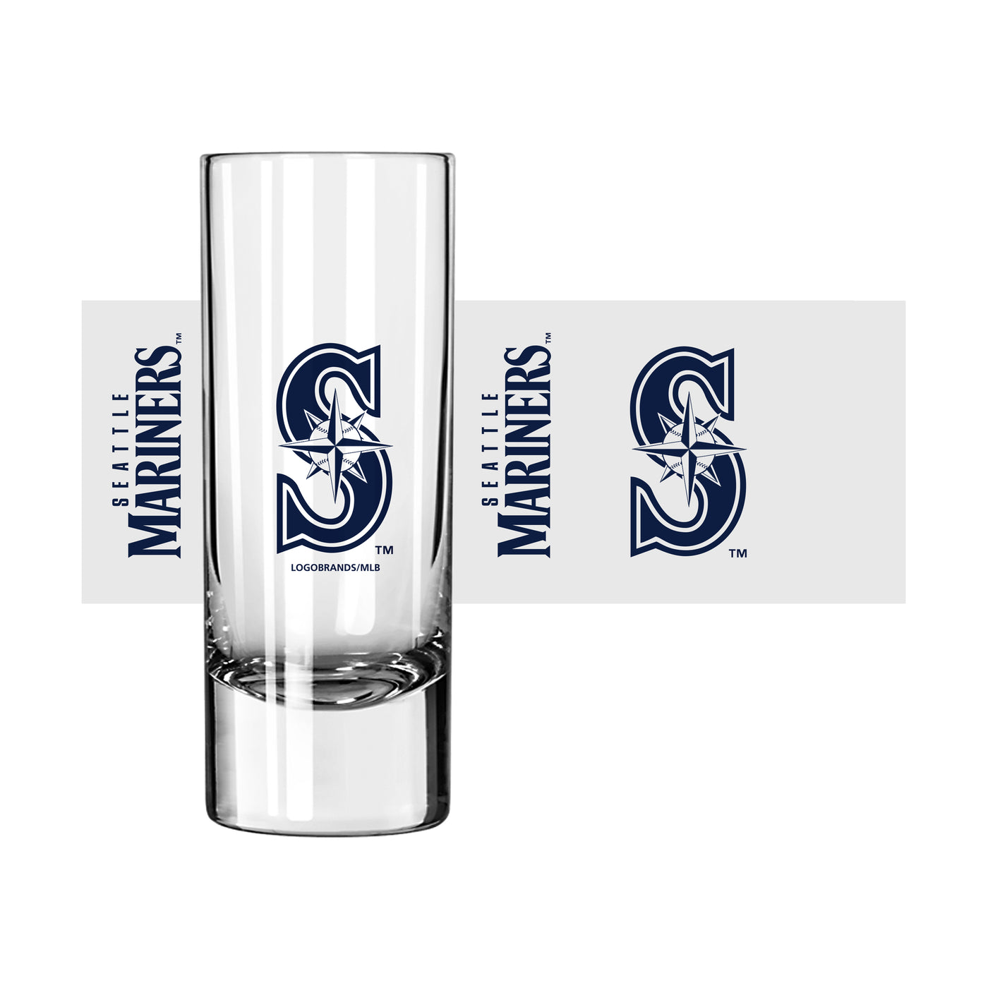 Seattle Mariners 2.5oz Gameday Shooter Glass