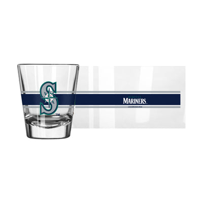 Seattle Mariners 2oz Stripe Shot Glass