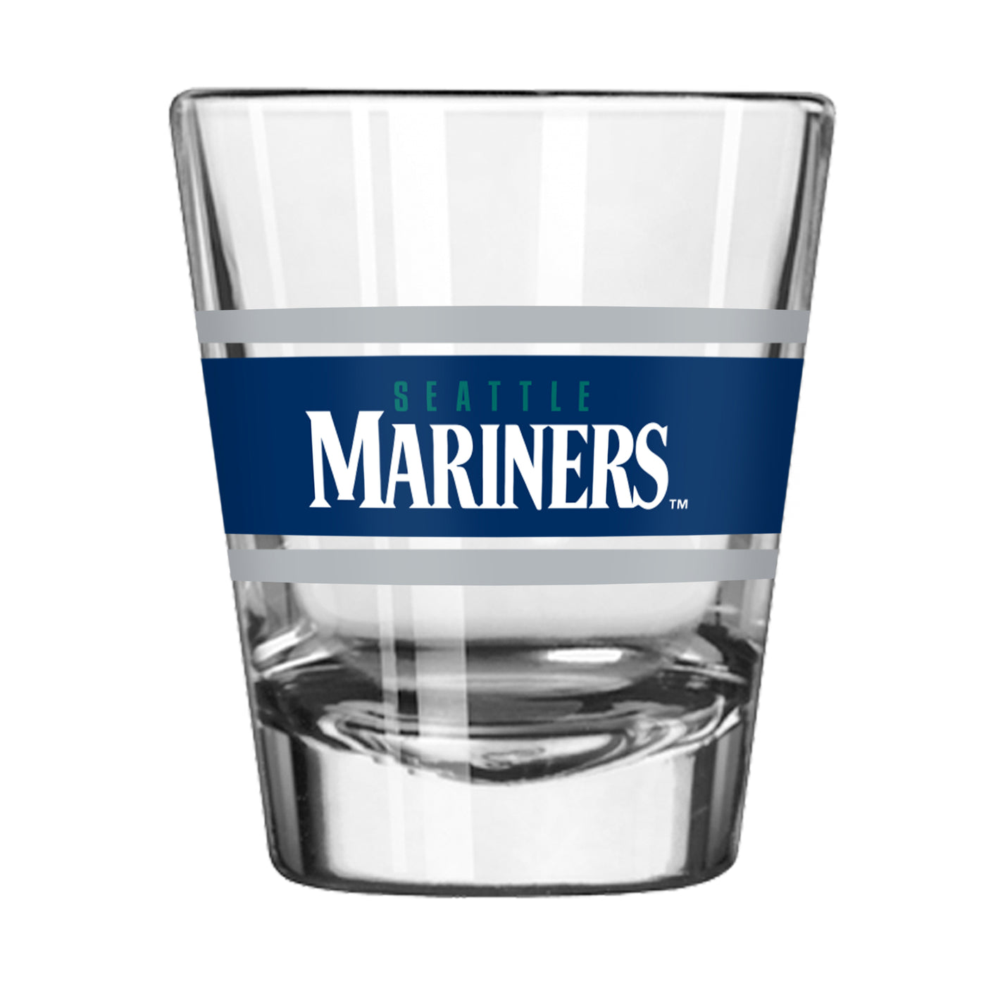 Seattle Mariners 2oz Stripe Shot Glass