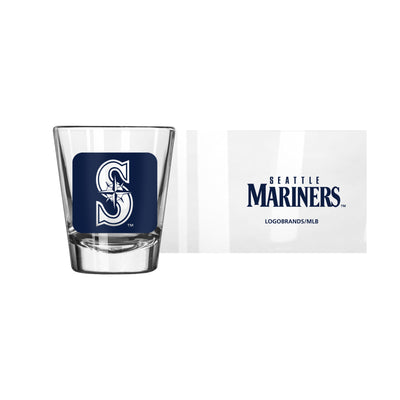 Seattle Mariners 2oz Cube Shot Glass