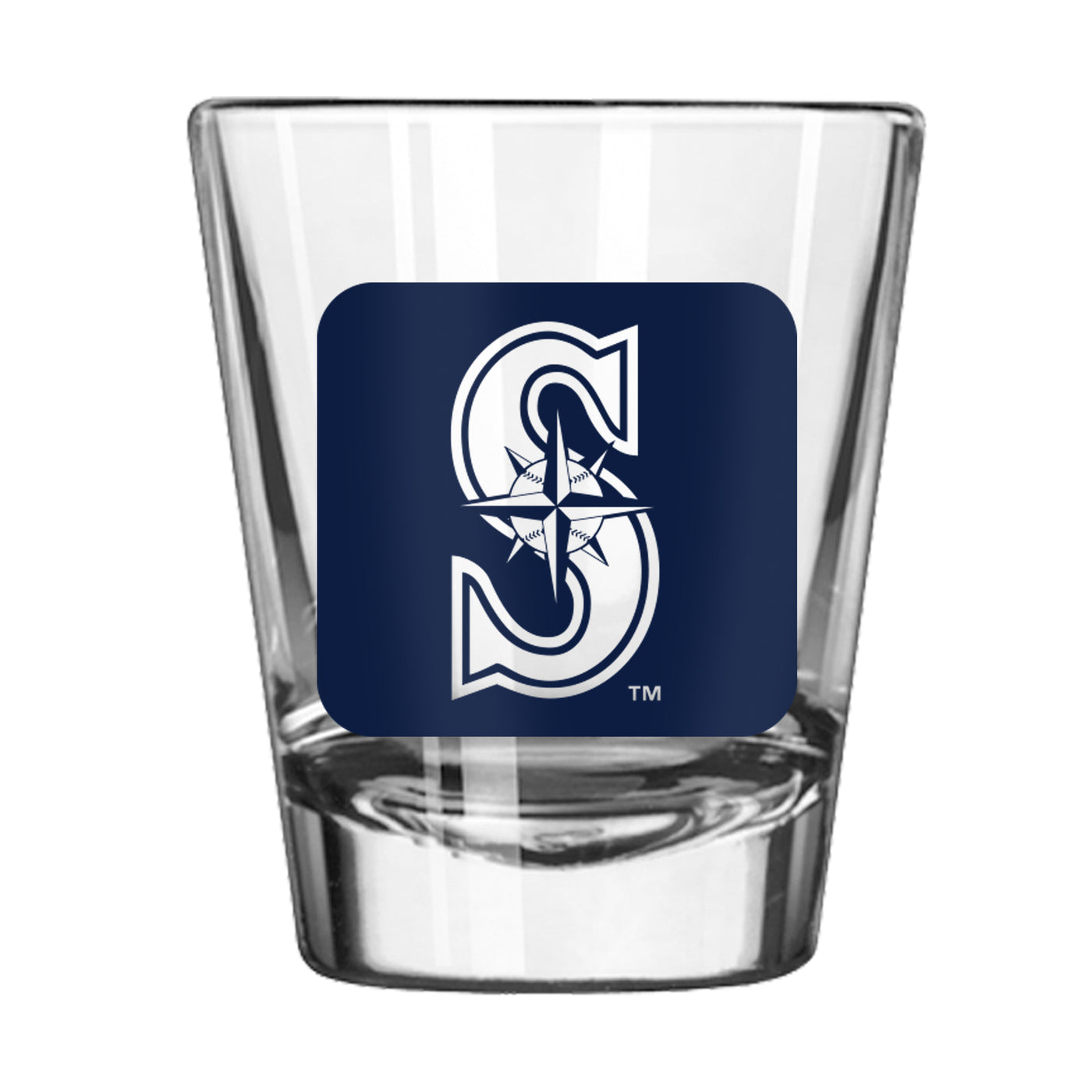 Seattle Mariners 2oz Cube Shot Glass