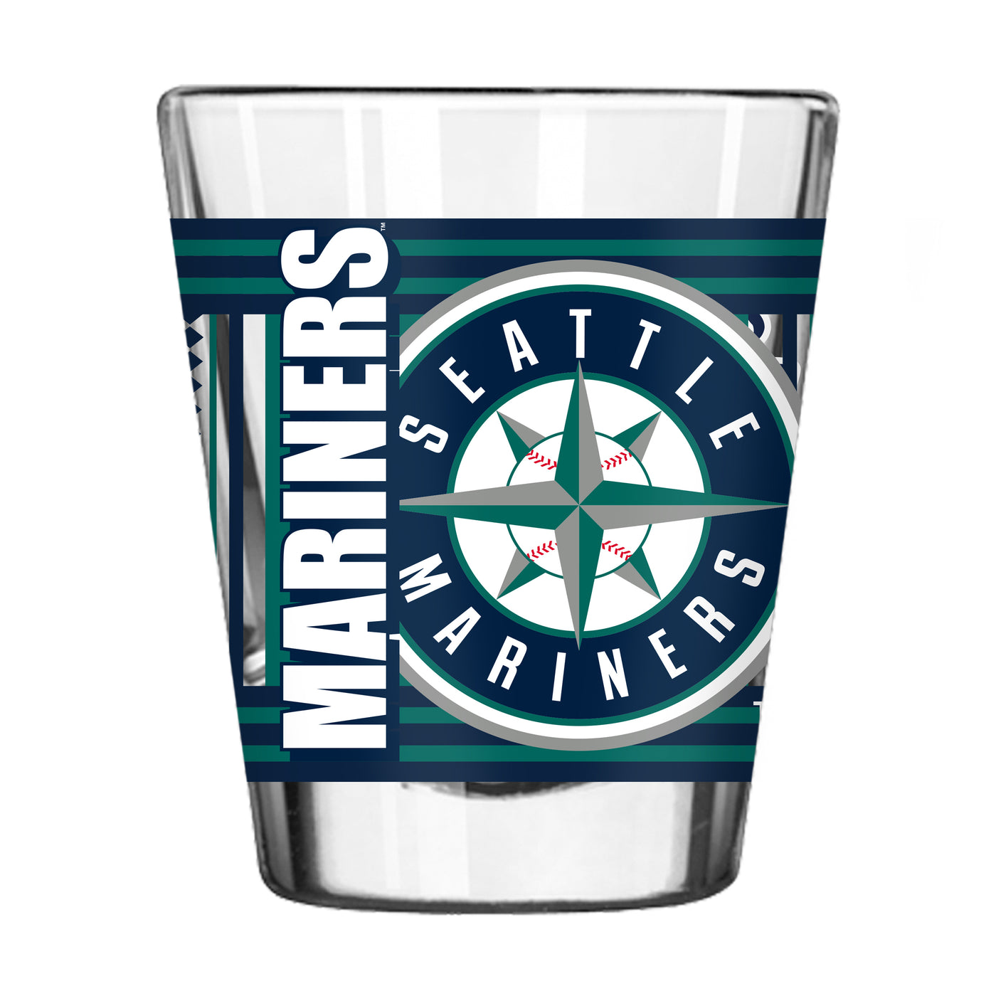 Seattle Mariners 2oz Hero Shot Glass