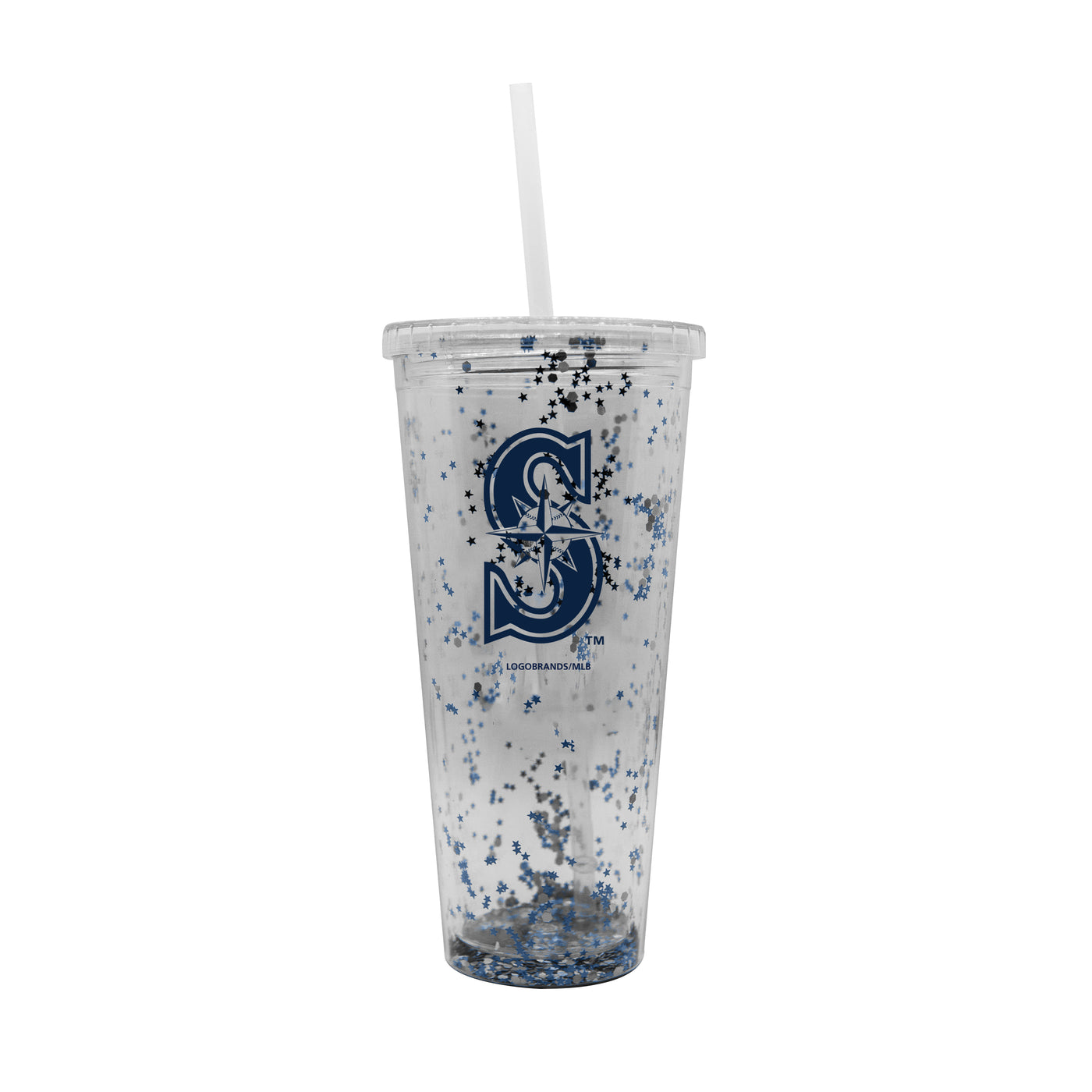 Seattle Mariners 24oz Confetti Tumbler