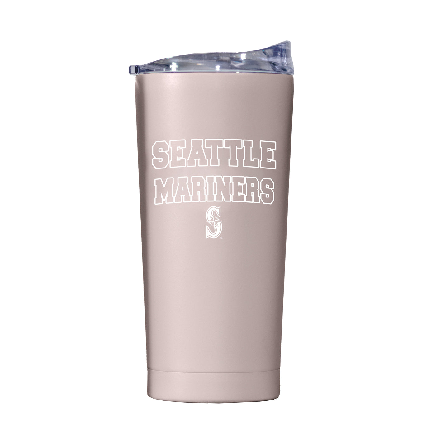 Seattle Mariners 20oz Stencil Powder Coat Tumbler
