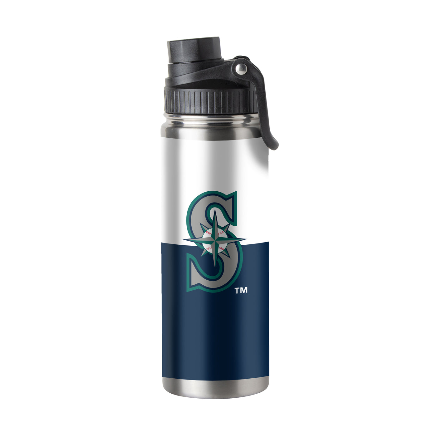 Seattle Mariners Colorblock 21oz Twist Top Bottle
