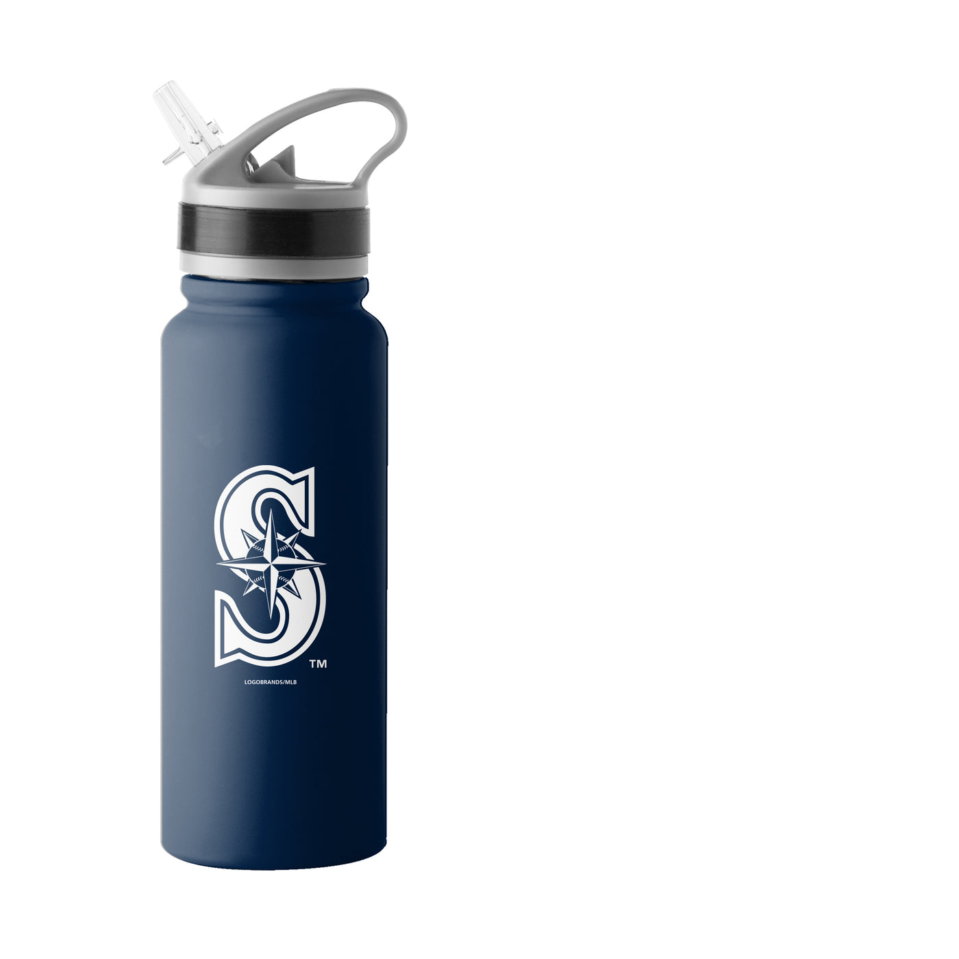 Seattle Mariners 25oz Stainless Single Wall Flip Top Bottle