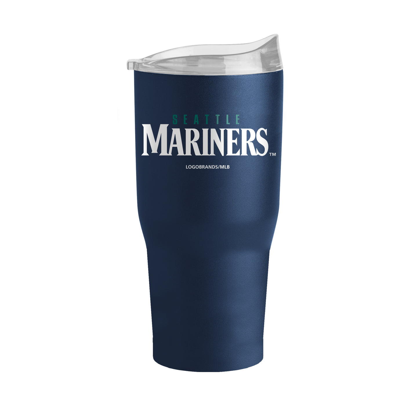 Seattle Mariners 30oz Flipside Powder Coat Tumbler - Logo Brands